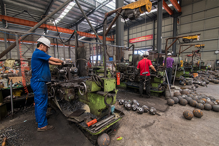 阜康网架配件车间